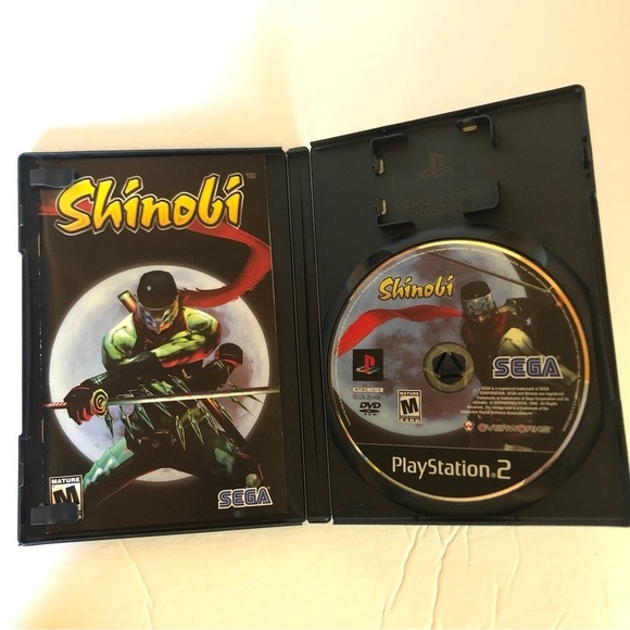 Shinobi PS2 PlayStation 2 Game + Manual Tested - Picture 1 of 3